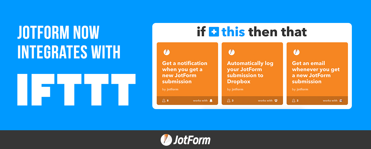 IFTTT and JotForm